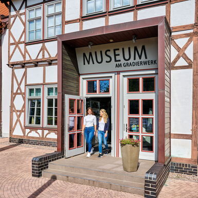 Eingang zum Museum am Gradierwerk in Bad Salzungen